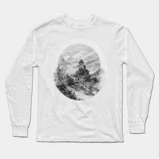 Monastery in the forest Long Sleeve T-Shirt